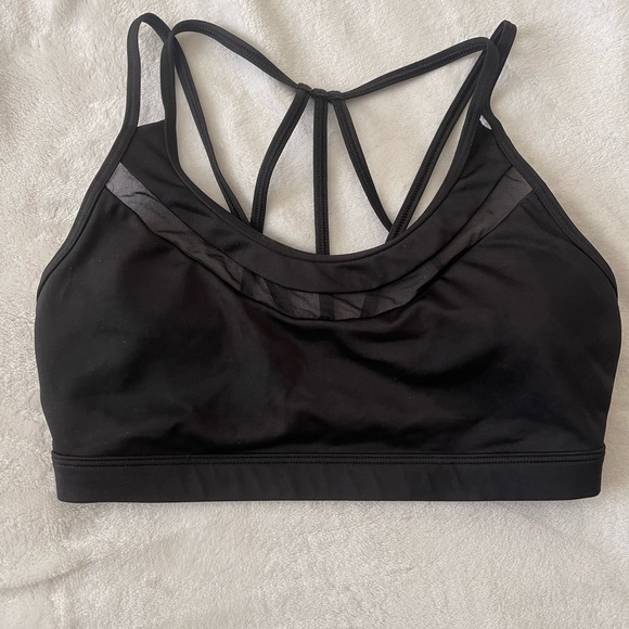 Black Sports Bra - Picture 1 of 3